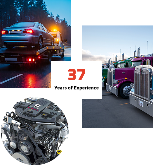 LCM Towing and Repair, LLC: Offers Professional Towing & Diesel Repair Services.